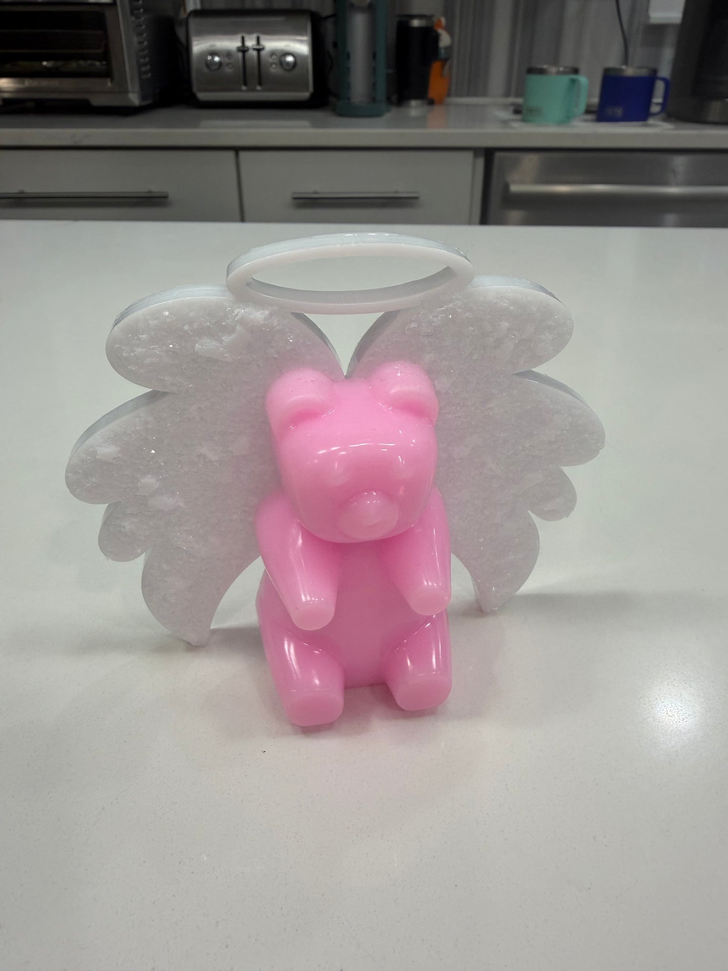 Blush Candy Guardian — Limited Edition 5” Resin Gummy Bear Sculpture