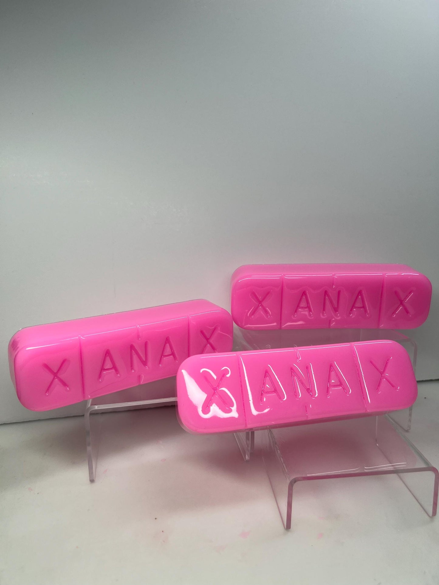 3D Resin Pill Wall Art: Magic Pink Pop Art Capsule| Dopamine Decor| Office Decor