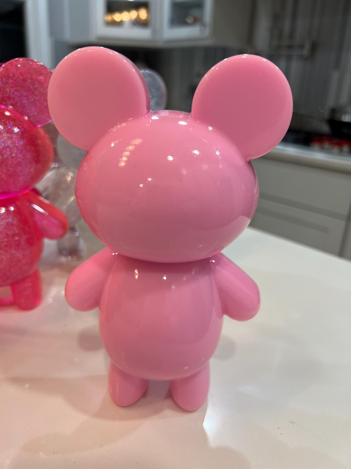 Giant Gummy Bear Pop Art Sculpture • 7” Resin Candy Bear Figurine • Choose Your Color • Kawaii Dopamine Decor • Shelf Statement Piece