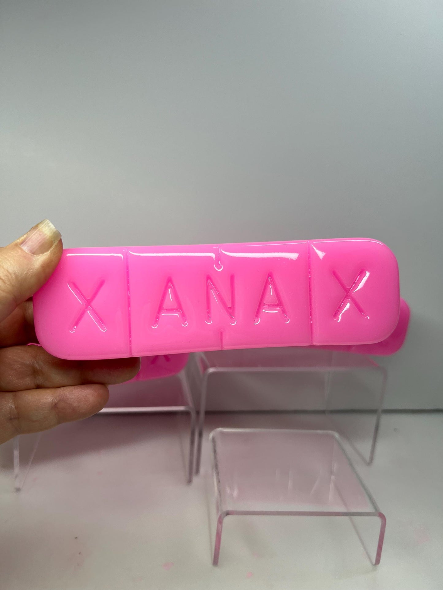 3D Resin Pill Wall Art: Magic Pink Pop Art Capsule| Dopamine Decor| Office Decor