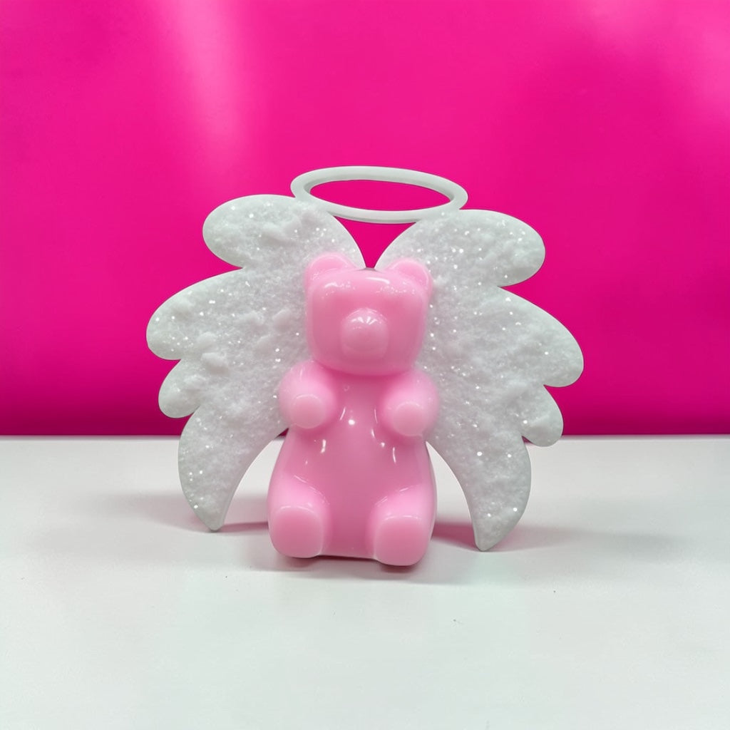 Blush Candy Guardian — Limited Edition 5” Resin Gummy Bear Sculpture