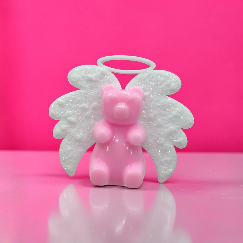Blush Candy Guardian — Limited Edition 5” Resin Gummy Bear Sculpture