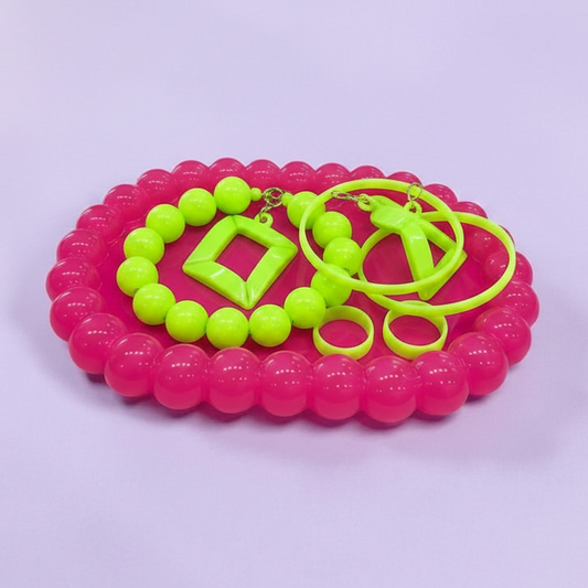Bubble Pop Trinket Tray – Handmade Resin Candy Dish