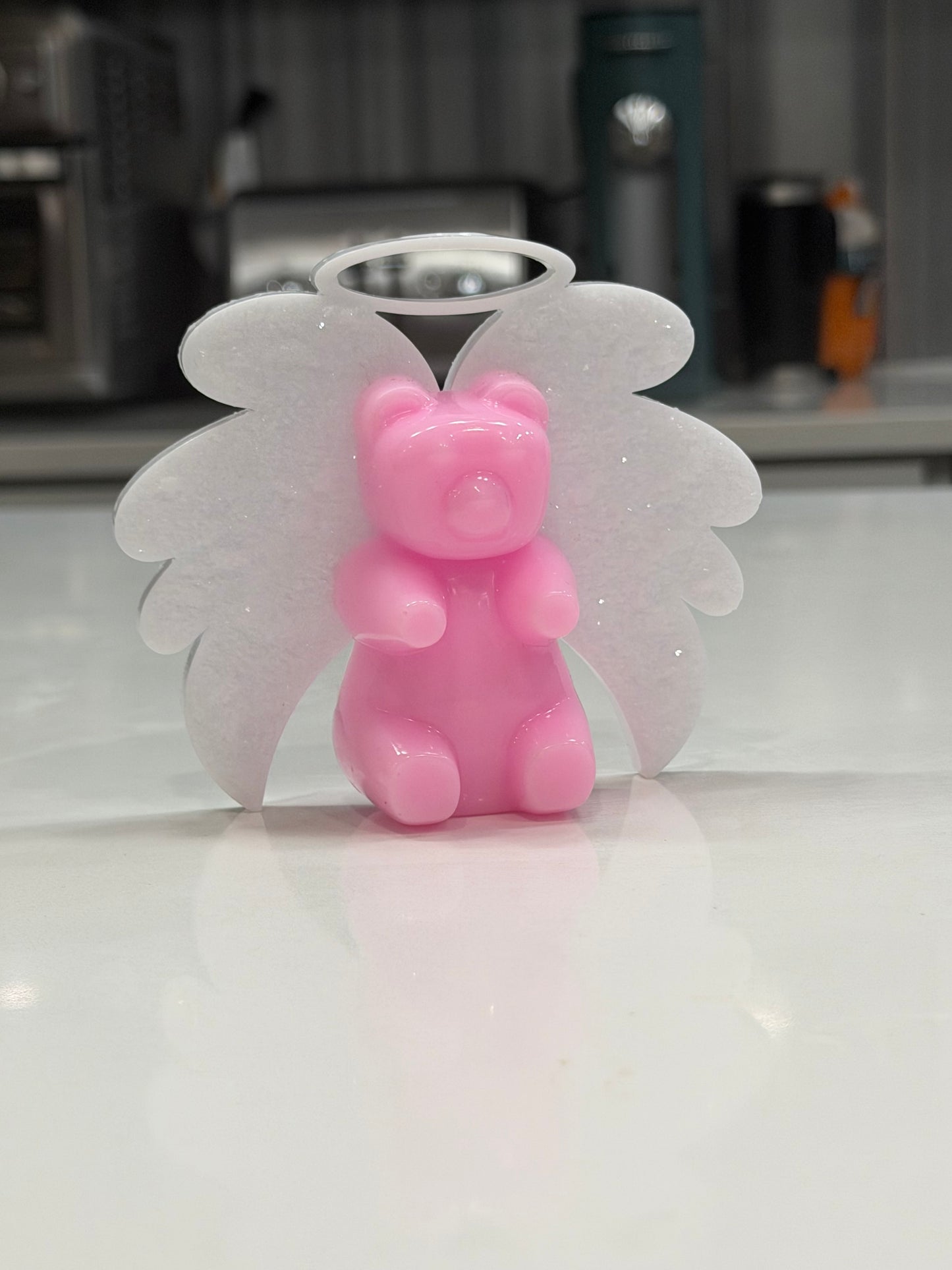 Blush Candy Guardian — Limited Edition 5” Resin Gummy Bear Sculpture