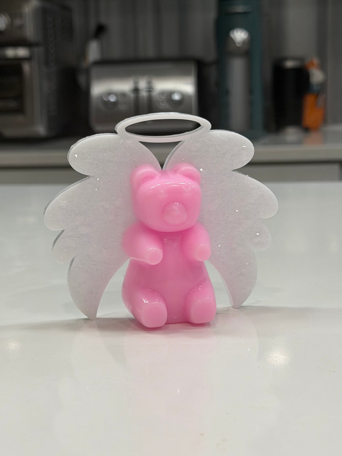 Blush Candy Guardian — Limited Edition 5” Resin Gummy Bear Sculpture
