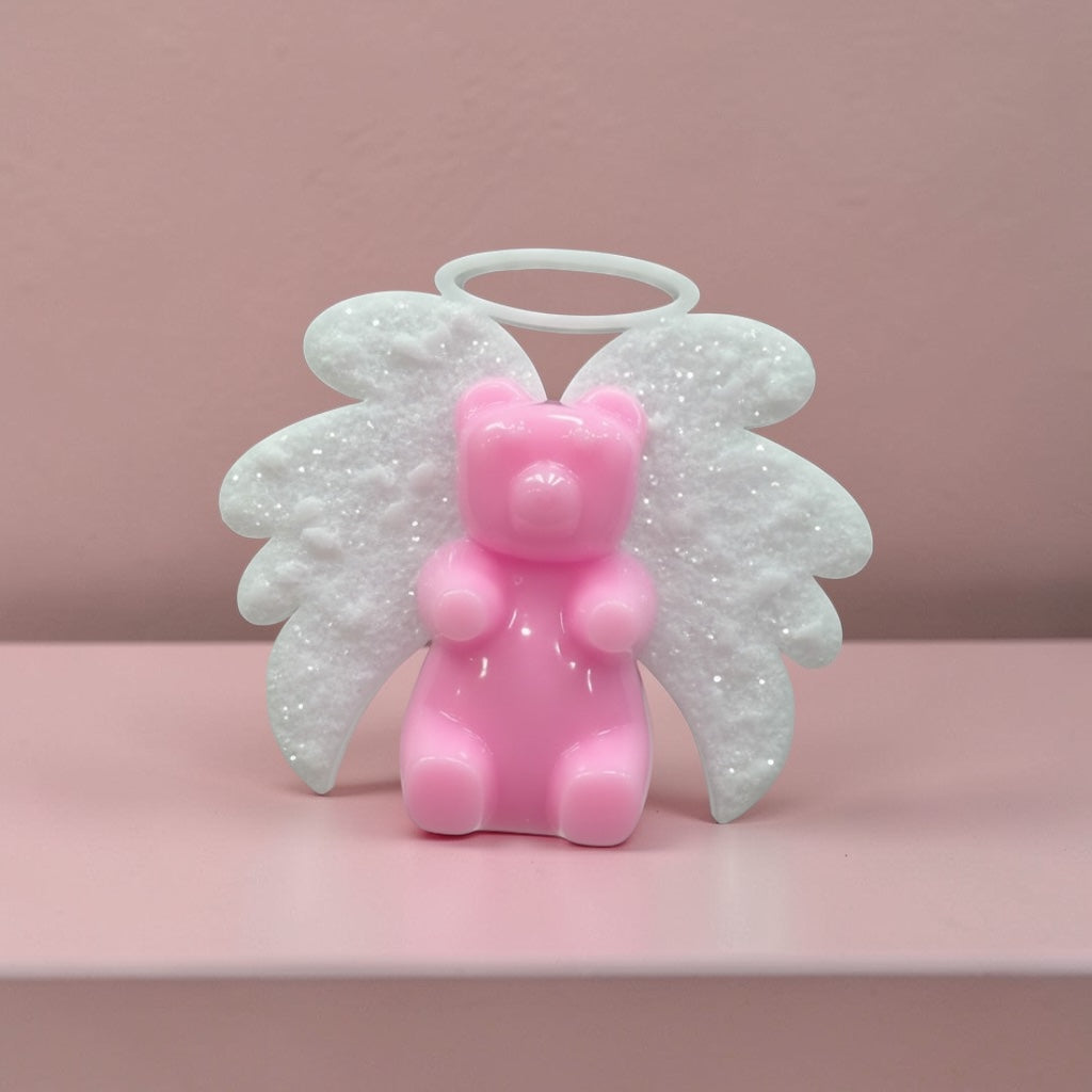 Blush Candy Guardian — Limited Edition 5” Resin Gummy Bear Sculpture