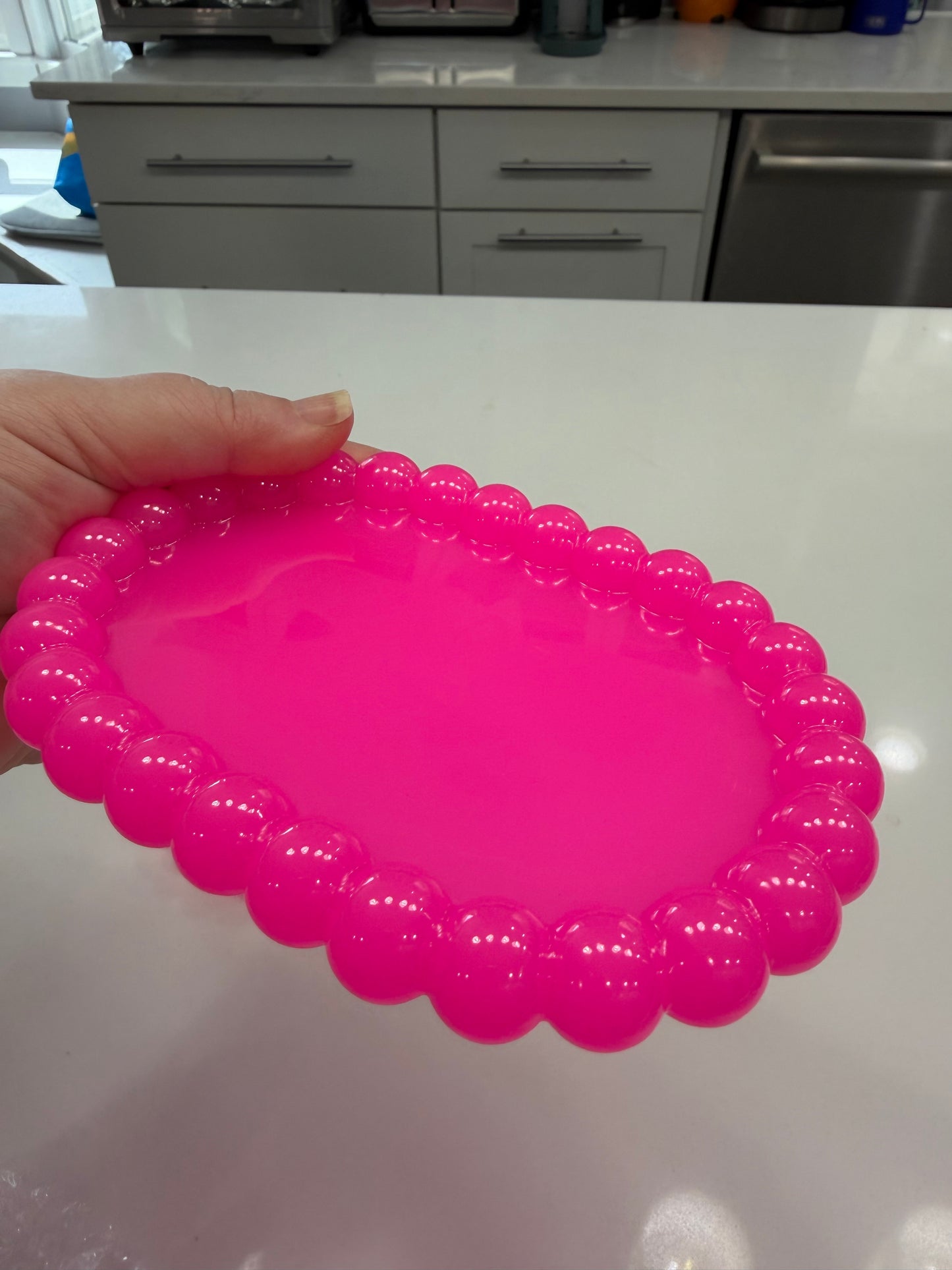 Bubble Pop Trinket Tray – Handmade Resin Candy Dish
