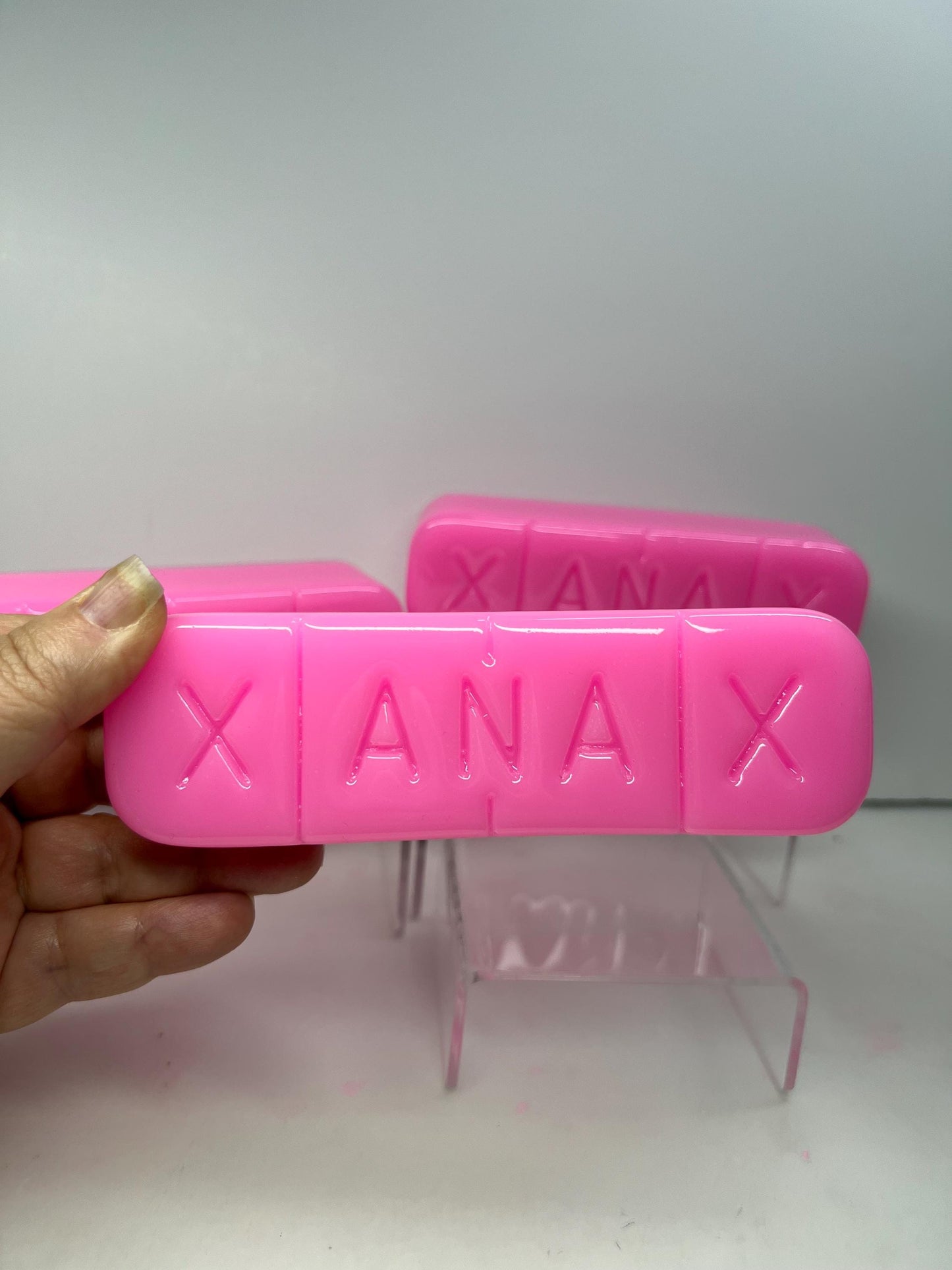 3D Resin Pill Wall Art: Magic Pink Pop Art Capsule| Dopamine Decor| Office Decor