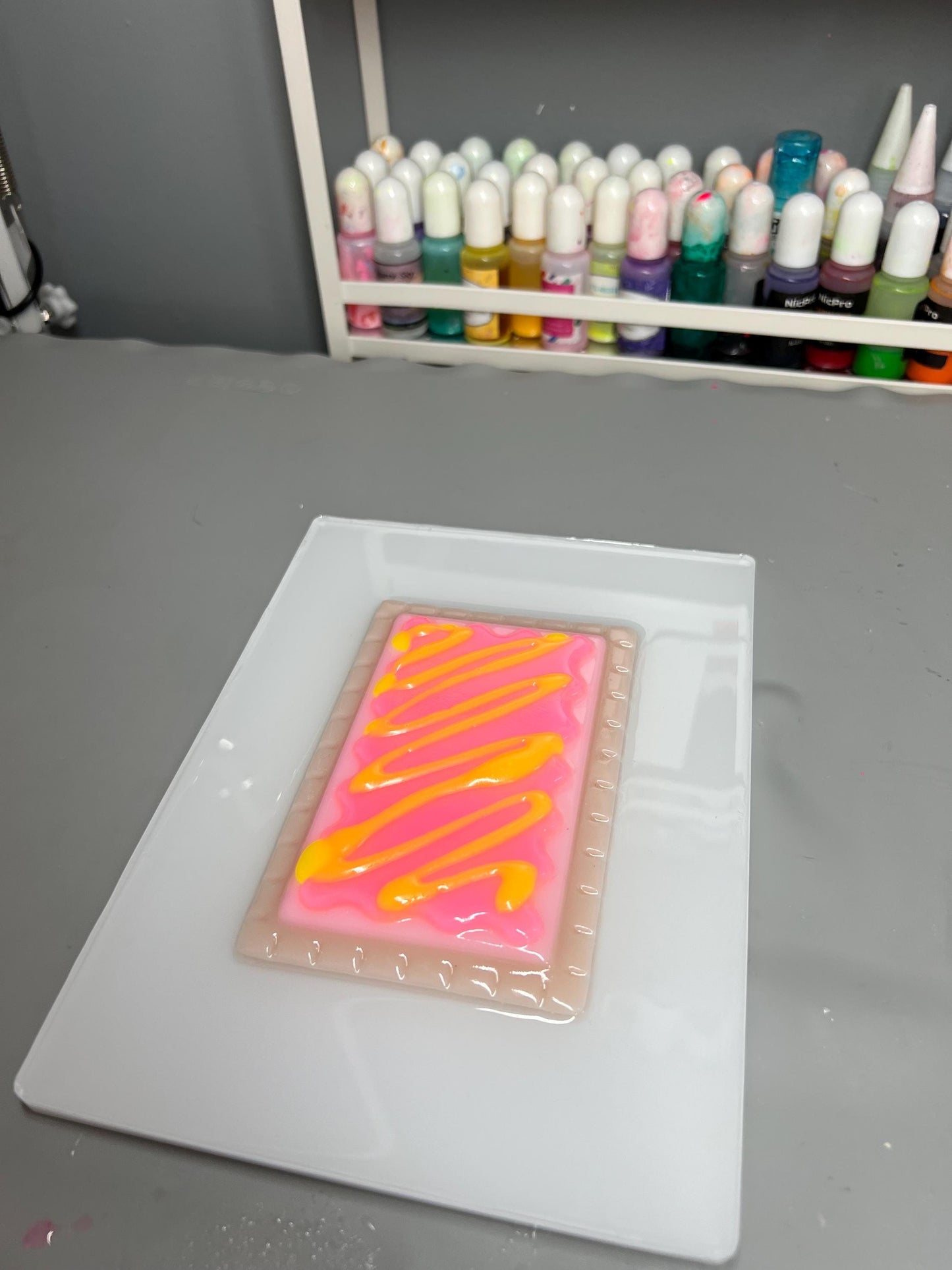 3D Pop Art Toaster Pastry Wall Hanging: Whimsical Nursery Decor